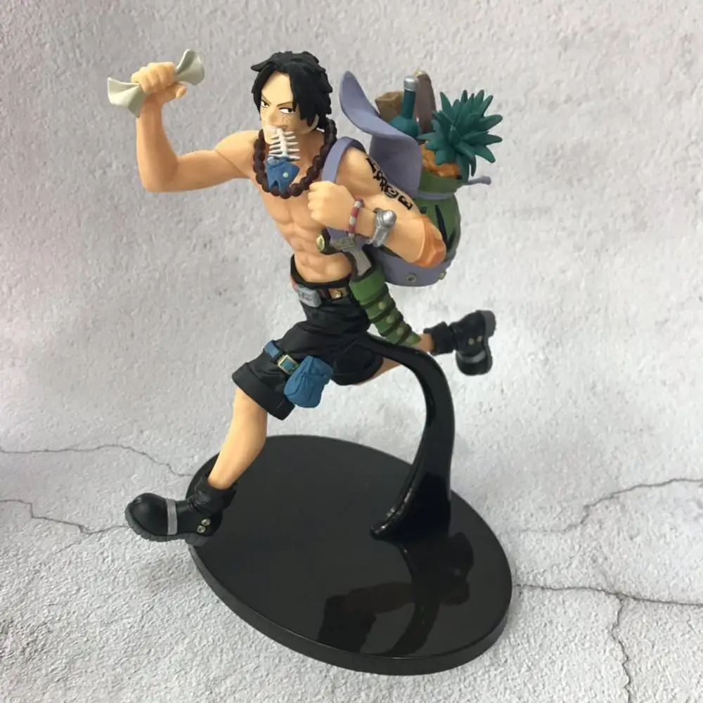 Новинка Лидер продаж аниме 20 см цельная обезьянка D. Luffy рюкзак Ace Sabo шляпа Фигурка