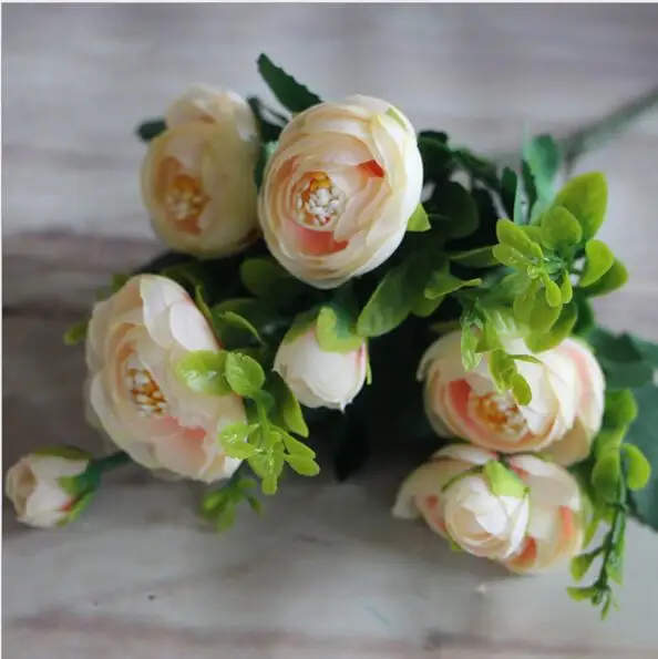 4 шт. 6 вилок Весенняя Роза|decorative flowers|simulation flowersroom decor flowers |