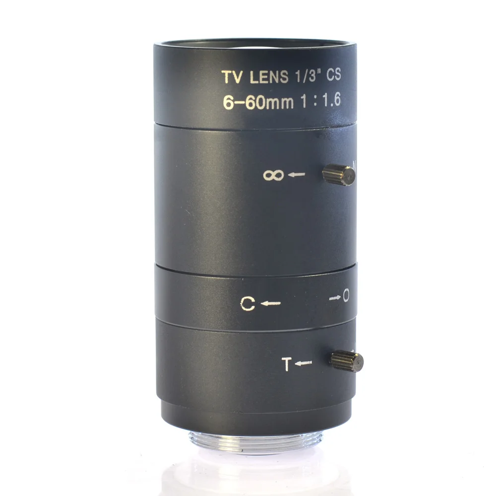 Объектив для промышленной камеры 6 60 мм 1/3 дюйма|industrial camera|camera industrialindustry lens |