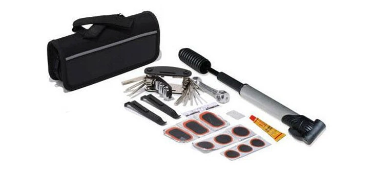 WEST BIKING портативный многофункциональный инструмент для ремонта велосипеда сумка