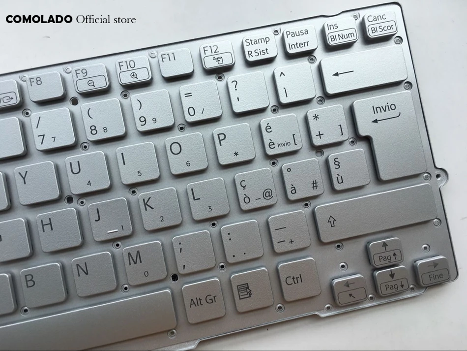 Итальянская Клавиатура для ноутбука Sony Vaio VPC-SD VPC-SA SB SD Silver без рамки | Компьютеры и
