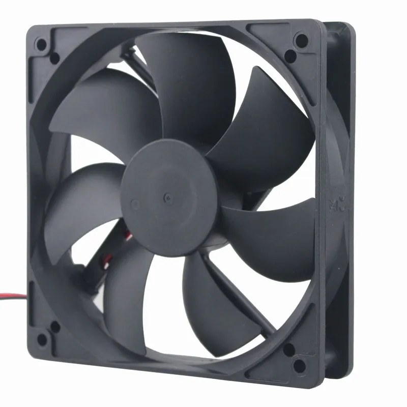 5 шт. Gdstime DC 24V 2Pin дюймов 120 мм 12 см бесщеточная промышленная техника Equitment осевой