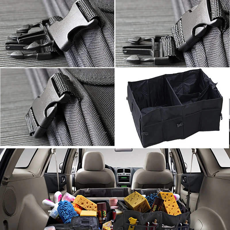 Car Back Folding Storage Box Multi-Use Oxford Portable Bags Auto Organizer | Автомобили и мотоциклы
