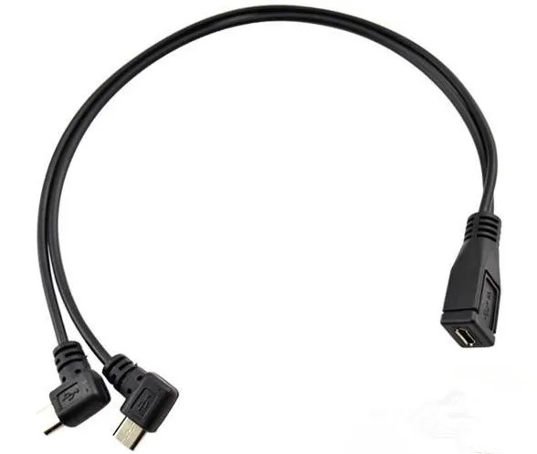 USB 2 0 Micro Женский/микро Мужской + общественных одну минуту два зарядки телефона