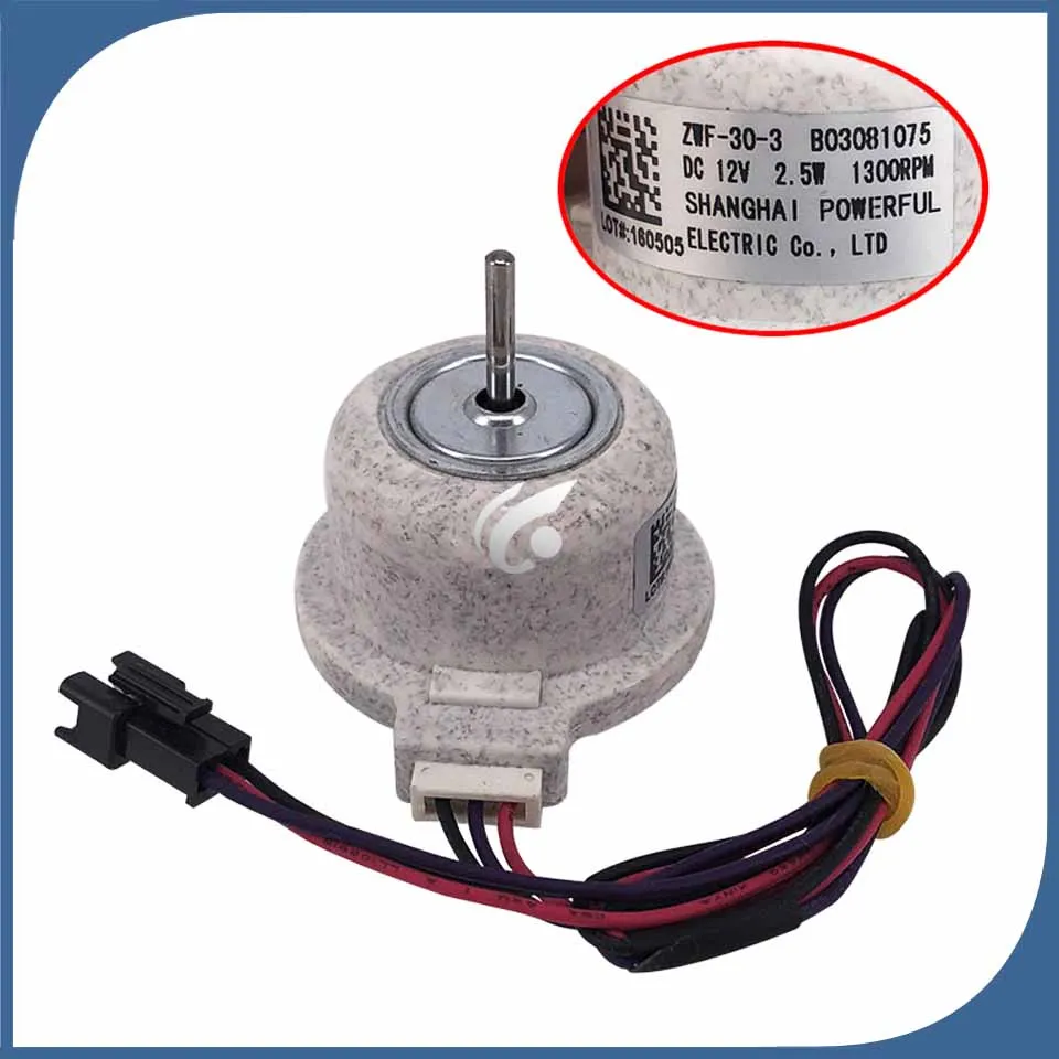 

new for refrigerator motor ZWF-30-3 B03081075 fan motor Good working