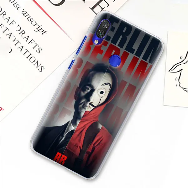 08 Чехол для телефона La Casa de papel для Xiao mi Red mi 7 5 6 Pro Note 7 Pro 5 5A 6 mi A1 A2 8 Lite 9 чехол - Цвет: 08