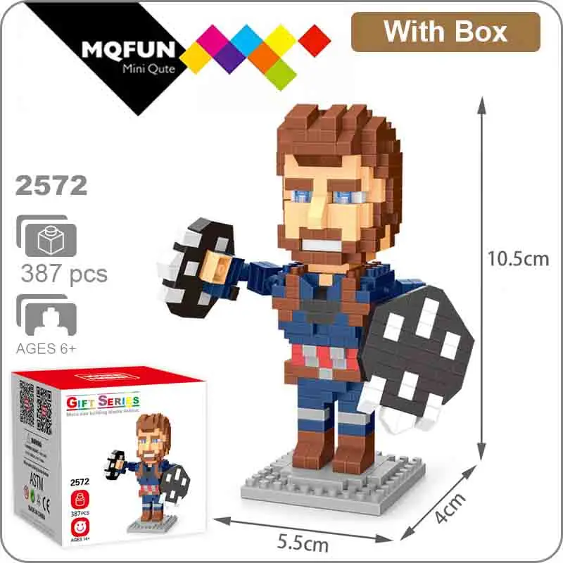 2572 With Box Wisehawk мини-блок супер герой Экшн фигурки Marvel Мститель Человек-паук Черная пантера Веном мини Строительный Блок игрушка для детей - Цвет: 2572 With Box