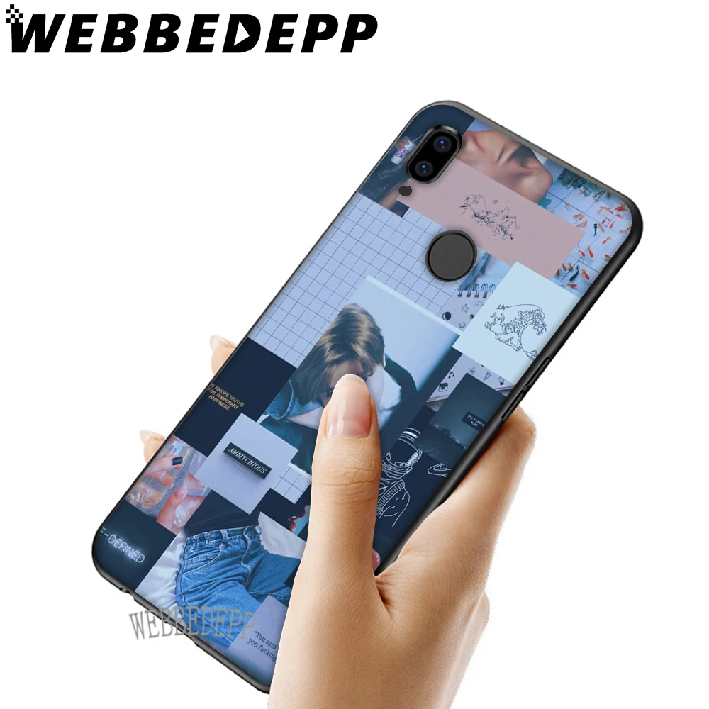 WEBBEDEPP мягкий чехол в Корейском стиле для мальчиков Huawei Honor 6 7A Pro 7C 8C 7X 8X 8 9 10 lite Note