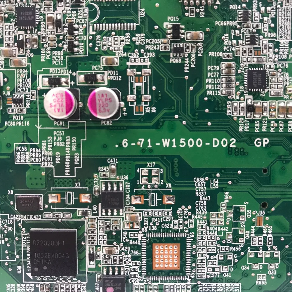 Материнская плата для ноутбука 6 71 w1500 d02 CLEVO w170HN W150HNMB 0D материнская DDR3