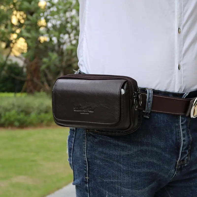 Повседневные мужские ранцы из натуральной кожи чехол для iPhone 7 модные бананки