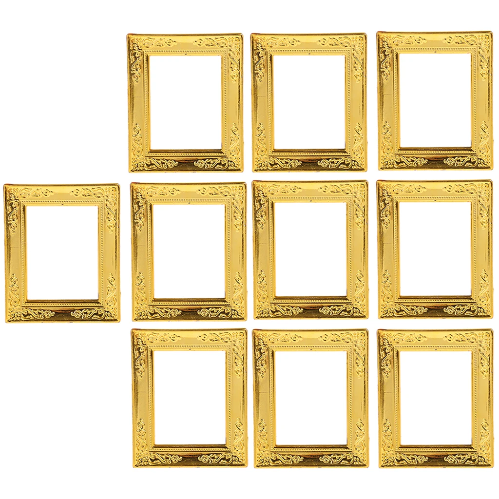 10 шт. винтажный дизайн мини металлический кукольный домик декор мебель набор