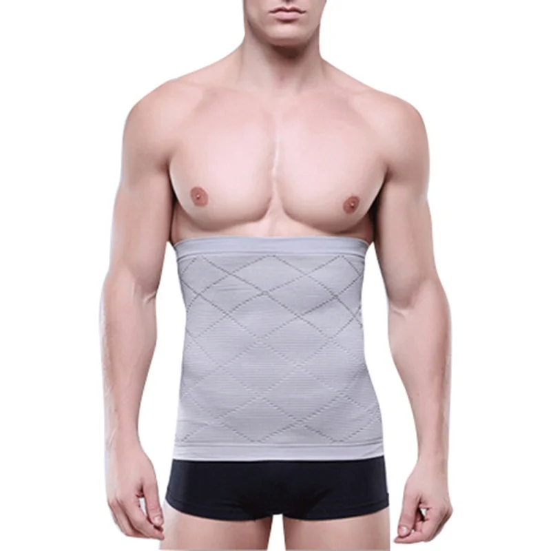 

Men's Waist Belly Slimming Body Shaper Girdle Belt Cincher Underbust Corset