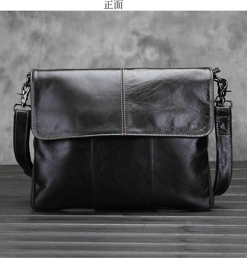 2016 модные сумки на плечо из натуральной кожи мужская кожаная сумка-мессенджер