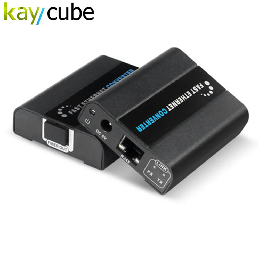 Оптоволоконный/волоконно витой UTP удлинитель Kaycube 20 км стандартный Ethernet