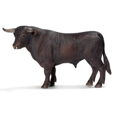 bull Оригинальная Подлинная модель животного на ферме, фигурки быка, коллекционная фигурка, детские развивающие игрушки - Цвет: bull