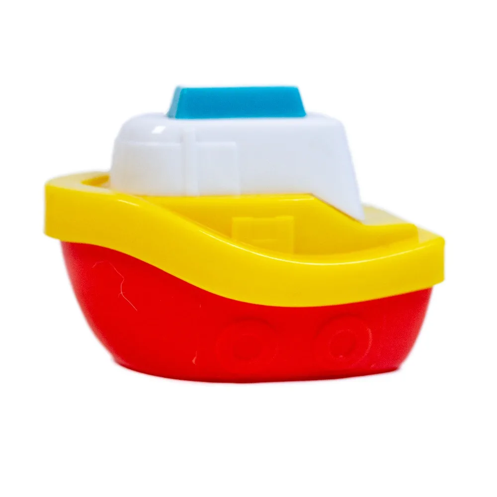 Детская плавающая лодка для ванной игрушки Обучающие Водные Игрушки мальчиков и