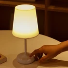 Светодиодный настольный светильник с сенсорным датчиком, приглушаемый, светодиодный, ночник, Настольный светильник с USB зарядным устройством, дистанционным управлением для офисной комнаты, спальни, дома