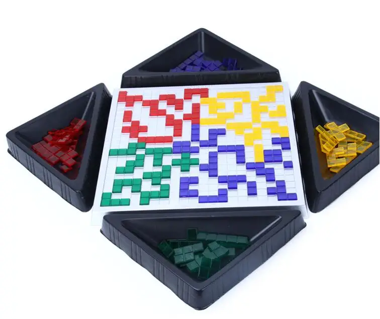 Blokus Gladiatus 4 игроков стратегии шахматы Игра настольная игра стратегия для всей