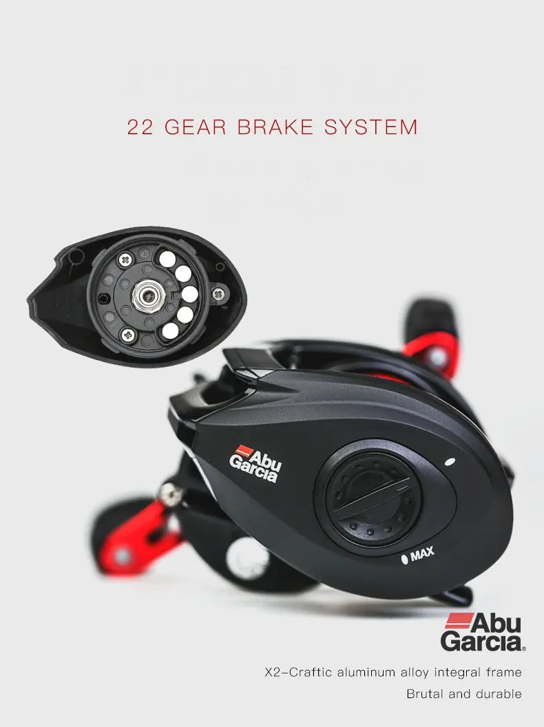 Оригинальная карта Abu Garcia черный Max3 BMAX3 катушек спининга с забрасыванием наживки 6,4: 1 8 кг Макс Перетащите барабанный троллинг катушка для заброса приманки высокое качество