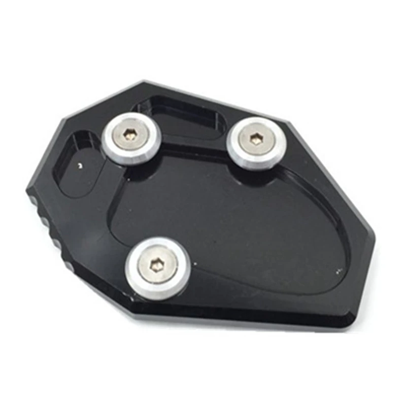 BDJ Motorcycle Side Stand Pad Plate Kickstand Enlarger Support Extension For Yamaha YZF MT-07 XJ6 XJ6N FZ6 FZ6R | Автомобили и