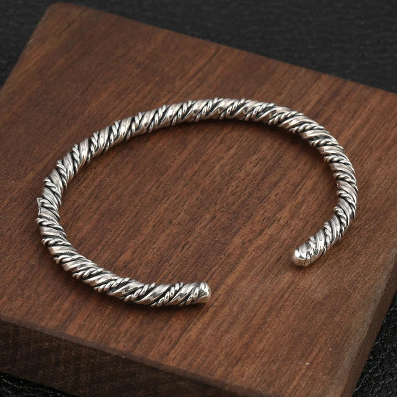 Женский Регулируемый браслет Tom Hope из 100% стерлингового серебра 925 пробы с круглым