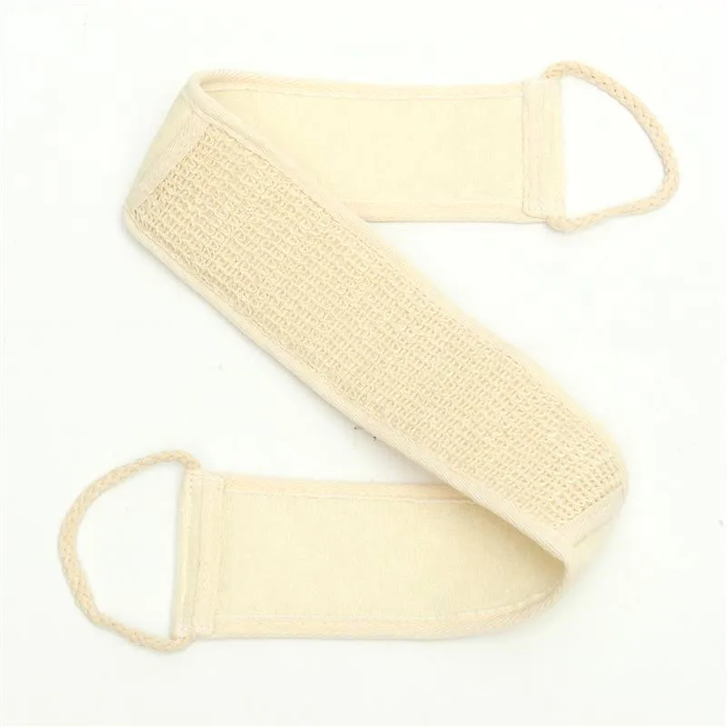 1 Pcs Bath Brush Soft Exfoliating Natural Loofah Body Washing Strap Shower Massage Spa Scrubber Sponge Wash Skin Care | Дом и сад
