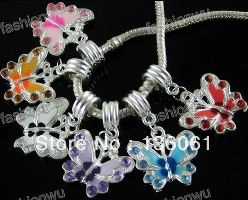 Женские смешанные бриллианты подвески для браслета ожерелья 10 шт. Z1911 | Украшения