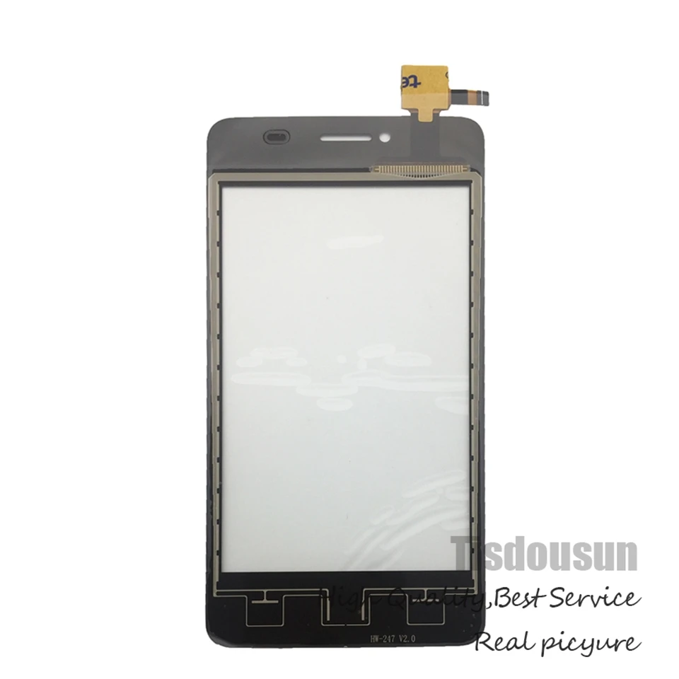 Черный белый цвет Колер для zte C341 Сенсорный экран планшета спереди Стекло