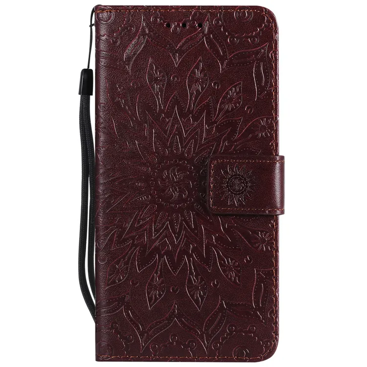 Brown Кожаный чехол для телефона, чехол для LG K4, K8, K10,,, бумажник, откидная крышка для LG G3, G4, G5, G6, G7, V30, Ретро стиль, с отделениями для карт, с подставкой, чехол для телефона - Цвет: Brown