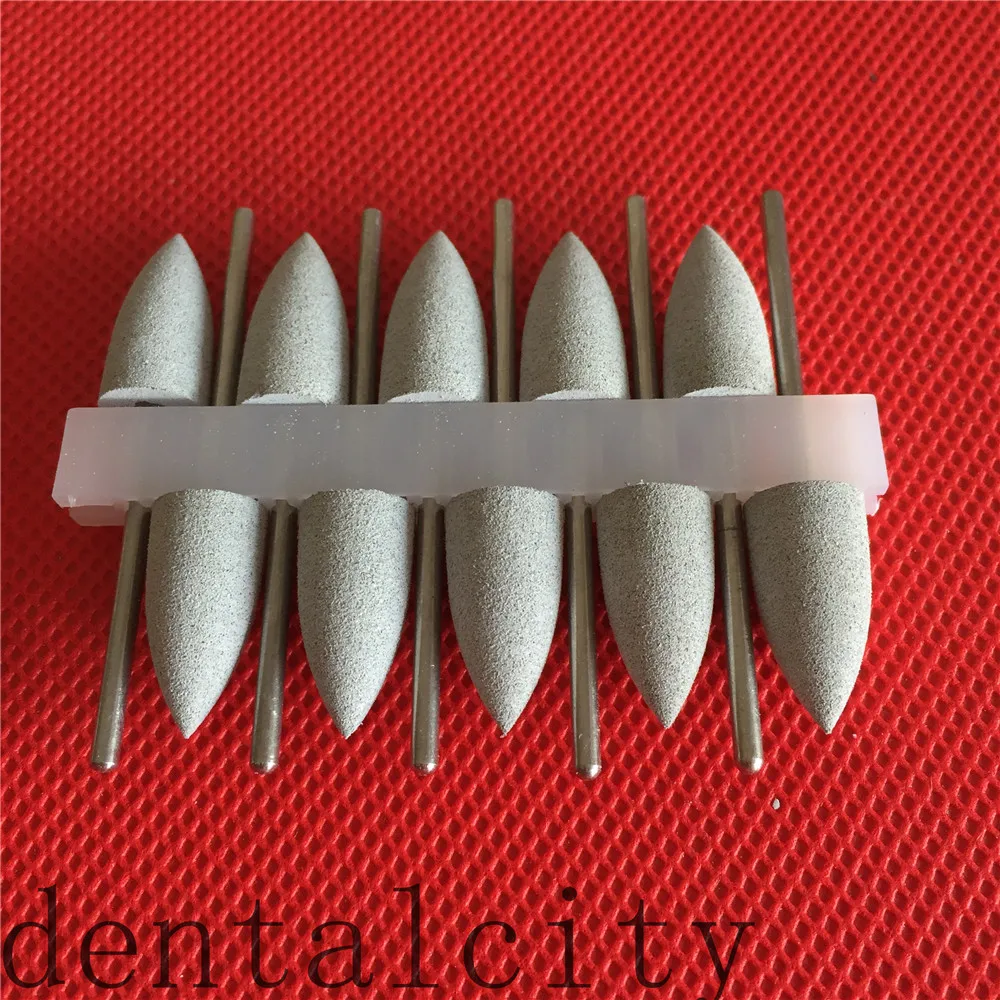 Лучшие 100 шт Силиконовые полировальные 2 35 мм алмазные полировочные боры