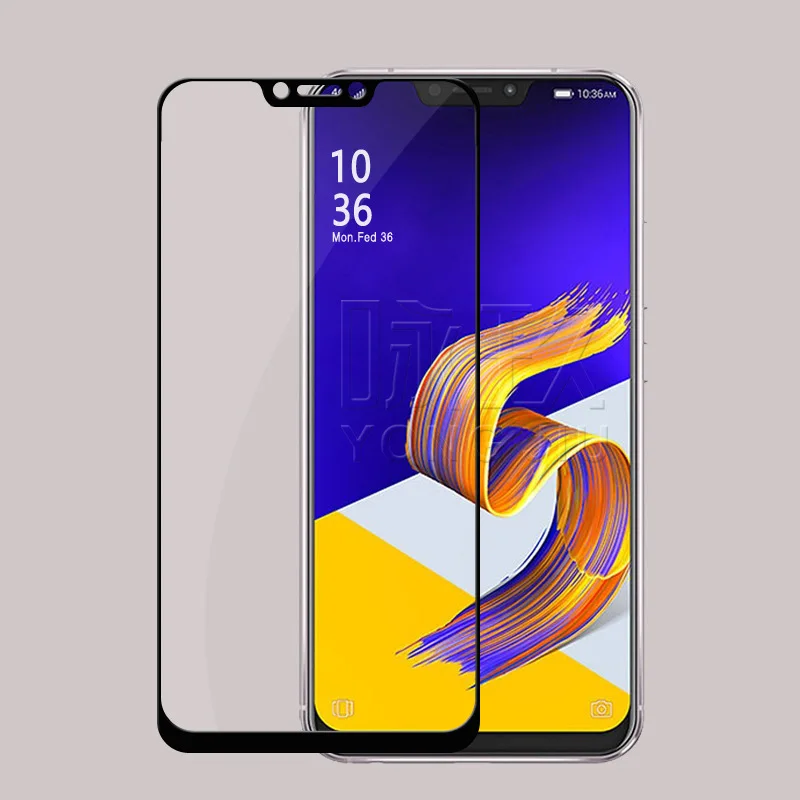Полное стекло Для ZenFone 5 ZE620KL закаленное для Asus 5z ZS620KL/Zenfone 2018 ASUS_X00QD защита экрана |
