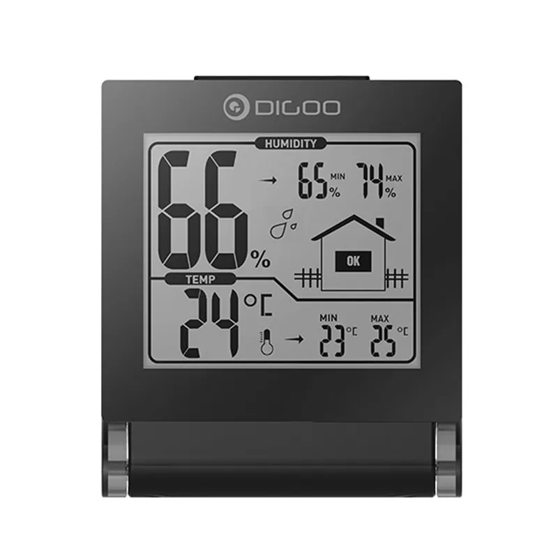 Digoo DG TH1117 домашний удобный складной мини цифровой Комнатный гигрометр датчик