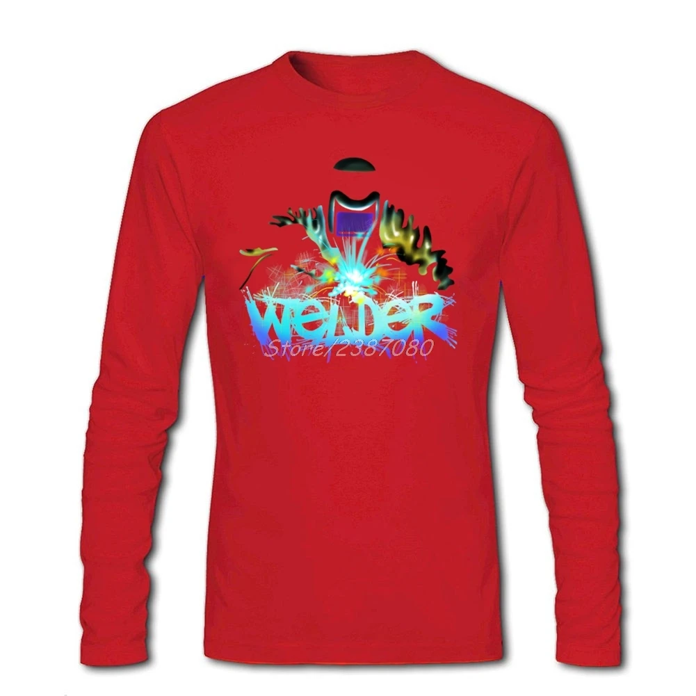 Welders T Shirt Long Sleeve T-shirts 2020 New Couples Cotton Shirts Мужская одежда