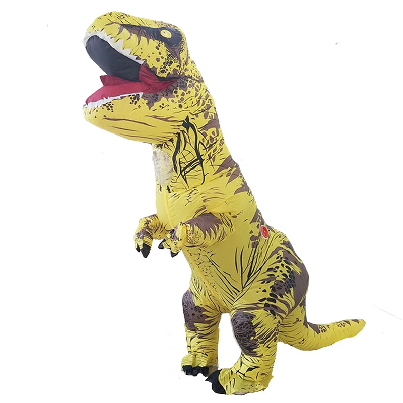 Новинка, надувной костюм динозавра для взрослых, T-REX костюм для Хэллоуина, T-REX, детский надувной костюм динозавра, детская одежда для костюмированной вечеринки