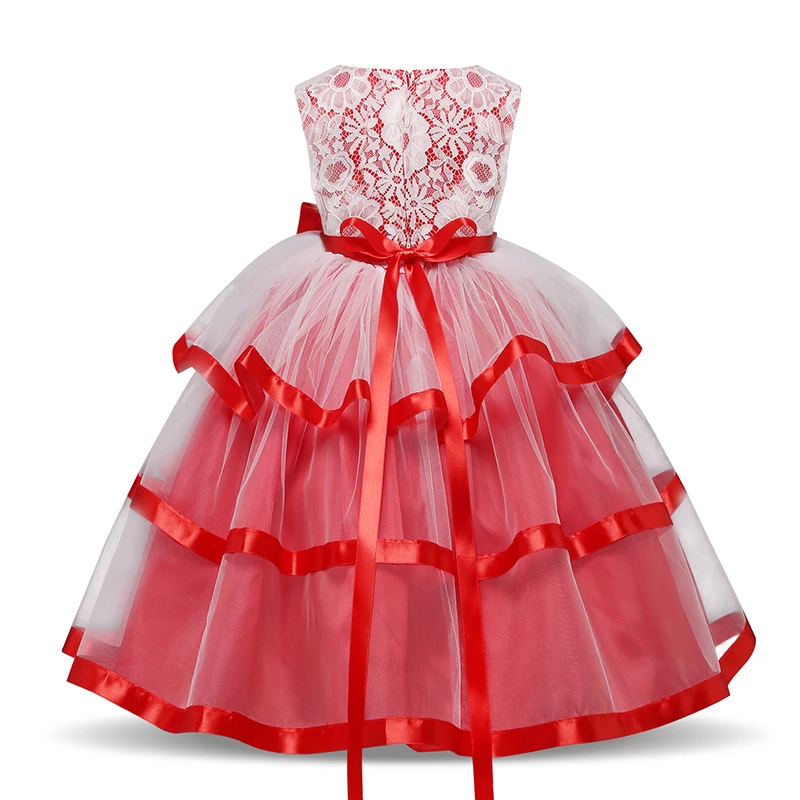 Flower Girl Dress For Wedding Baby Teenagers Children's Dresses Kids Party Wear Summer Clothes 4 6 810 Years Birthday | Детская