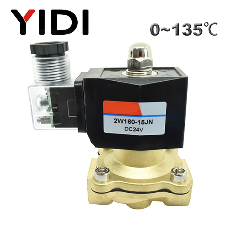 Электрический электромагнитный клапан AC220V DC12V 24 V NC DN08 DN10 DN15 DN20 DN25 1/" 3/8" 3/" 1" " 24 h Рабочая вода Воздушный пневматический клапан