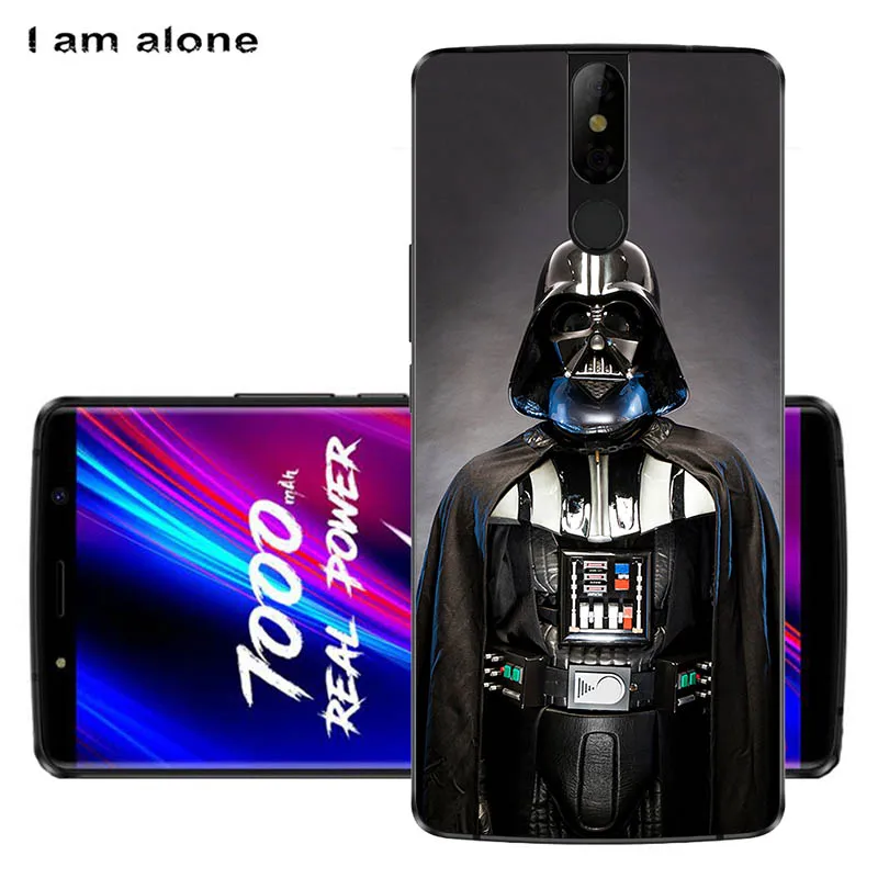 Чехлы для телефонов с надписью I am alone для Leagoo power 5, 5,99 дюйма, мягкие чехлы из ТПУ для мобильных телефонов с мультяшным принтом для Leagoo power, 5 сумок - Цвет: TPU F34