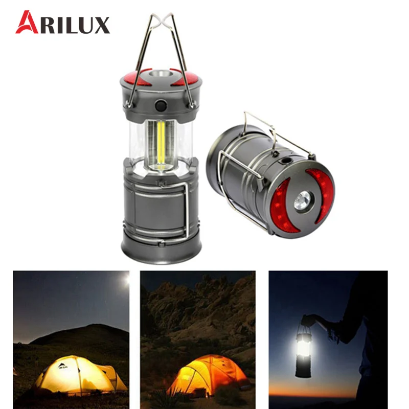 ARILUX 440 люмен портативный Открытый Отдых фонари универсальный LED-вспышка USB с возможностью зарядки с 10400 мАч запасные аккумуляторы для телефонов фонарь кемпинговый фонарь фонарь для кемпинга фонарь кемпинговый