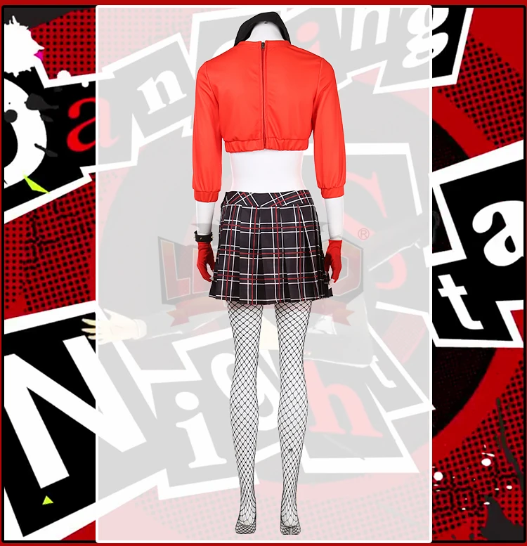 Игра Persona 5 Ann Takamaki Косплей Костюм P5D 5: танцы в Звездном стиле костюм на заказ