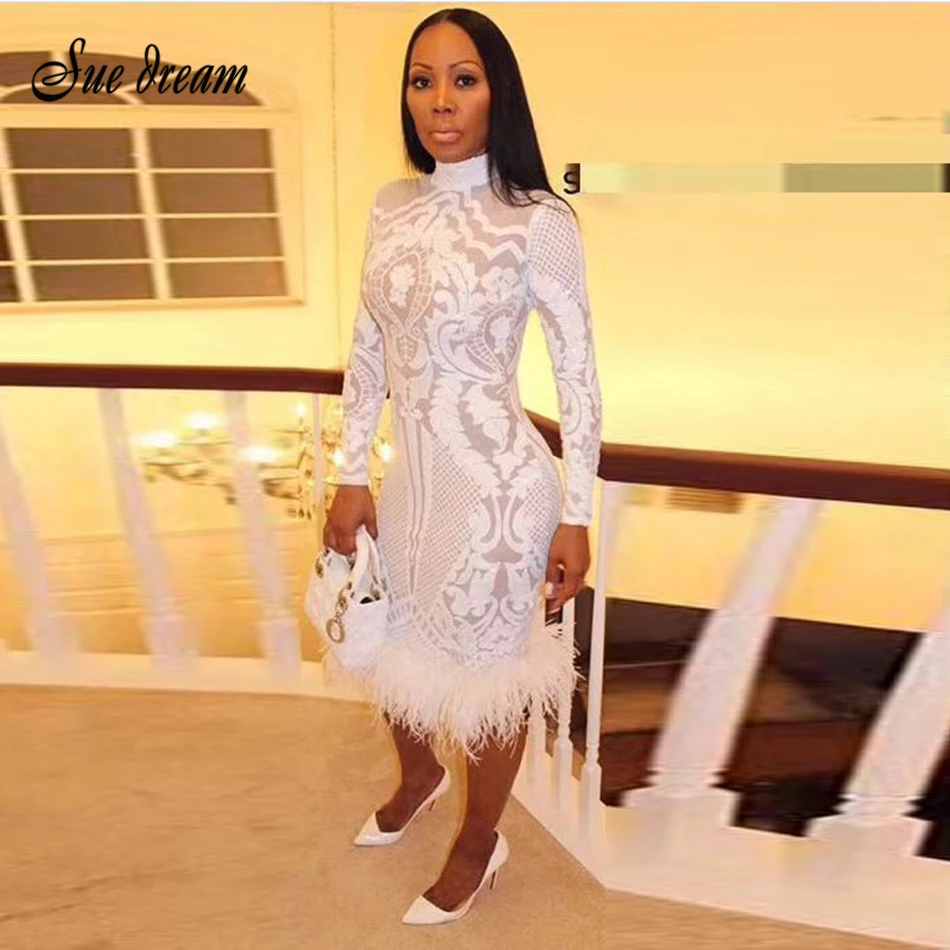 2017 летнее Новое Женское платье с длинными рукавами водолазка сексуальное