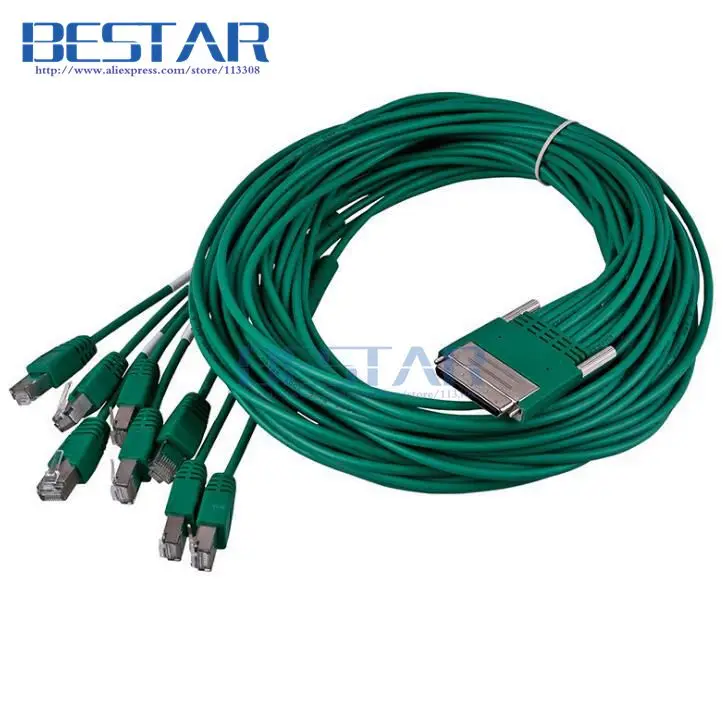CAB HD8 ASYNC 68pin до 8 x RJ45 кабель 3m 10ft port EIA 232 Async для Cisco|rj45 cable 3m|rj45 cablerouter |