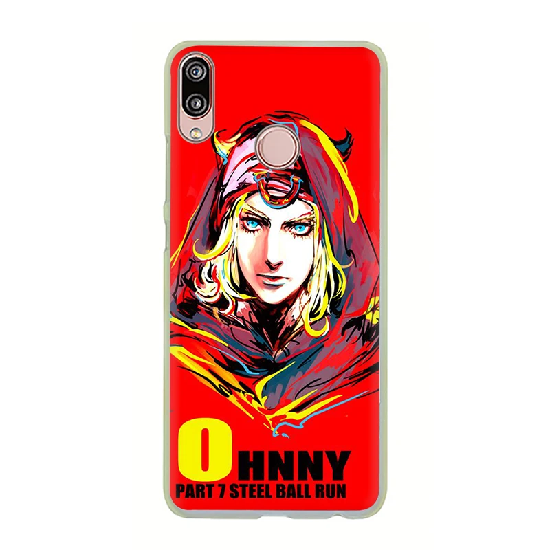 H8 JoJo Джонатан Joestar жесткий чехол для телефона для huawei Honor 6A 6C 7A Pro 7C 7X8 9 10 Lite 8C 8X играть - Цвет: H8