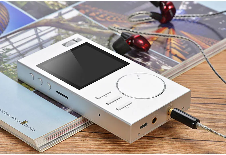 Новый Hi-Fi Аудио MP3 Плеер DSD Портативный Без Потерь С HD Экран OLED Поддержка