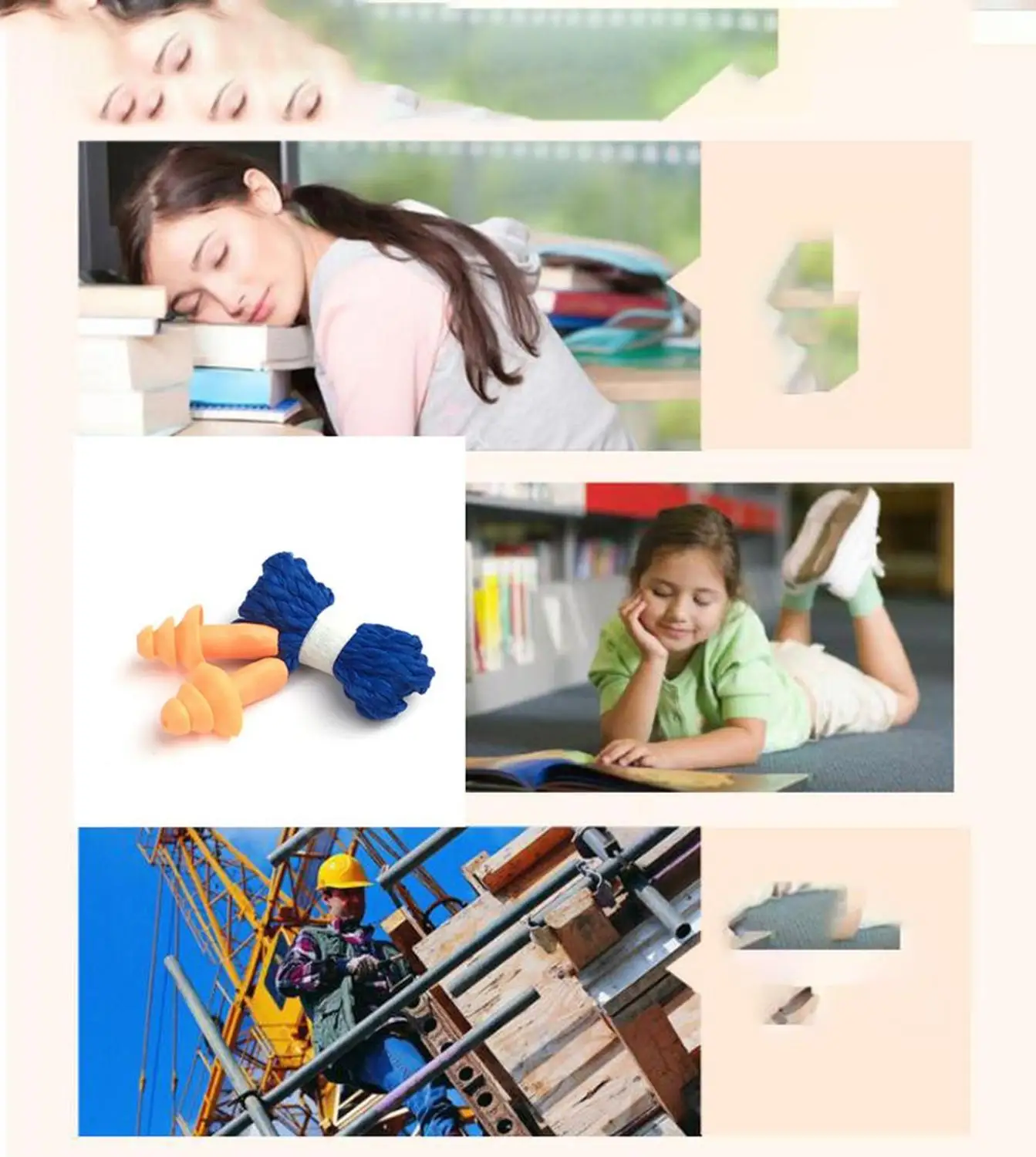 10 пар/компл. небольшой Размеры нанесите монтажную пену анти Шум уха Вилки