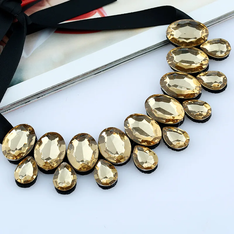 LZHLQ женское ожерелье элегантные акриловые геометрические подвески|fashion choker|choker