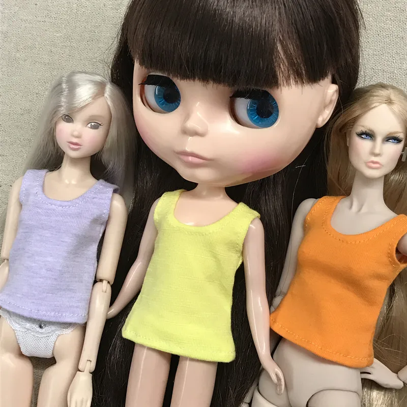 1 шт. модный 1/6 кукольный жилет для Blyth Barbies Momoko кула Azone аксессуары одежды|doll