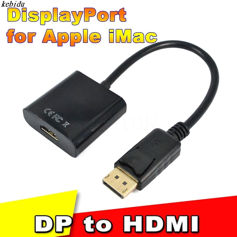 Высокое качество Displayport кабель адаптера DP переходник (папа) совместимому с HDMI