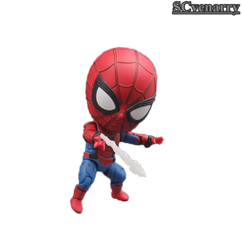 781 Nendoroid Рисунок милый человек паук Человек Мстители фигурку игрушки|Игровые