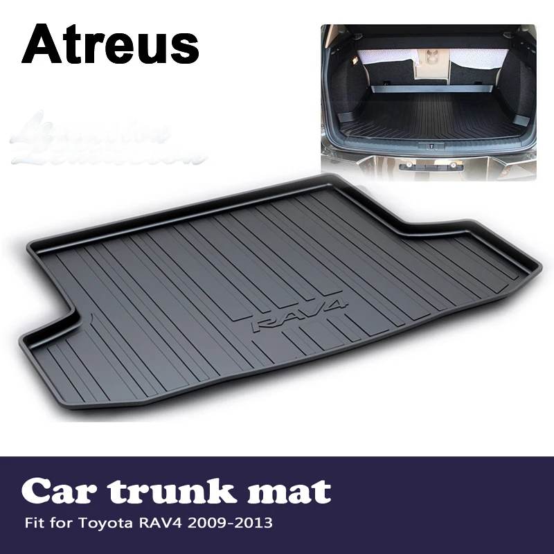 

Atreus Car Accessories Waterproof Anti-slip Trunk Mat Tray Floor Carpet Pad For Toyota RAV4 2009 2010 2011 2012 2013