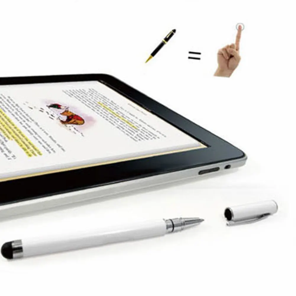 Емкостный стилус для экрана touch + Шариковая ручка планшета мобильного телефона |